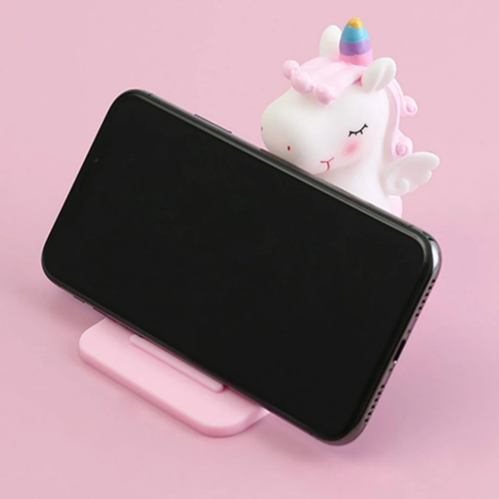 

Rubber Phone Holder Cartoon Animal Desktop Cell Phone Stand Holder, Desk Decor for Home Tbale