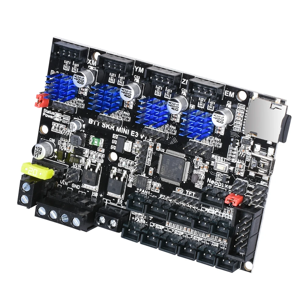BIGTREETECH SKR MINI E3 материнская плата и TFT24 V1.1 панель сенсорный экран комплект для Ender 3 3d принтер плата SKR V1.3 PRO TMC2209 UART