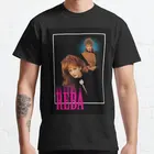 Футболка Reba мужская с забавным принтом, дизайнерская тенниска с короткими рукавами, Модный повседневный Топ, брендовая одежда унисекс