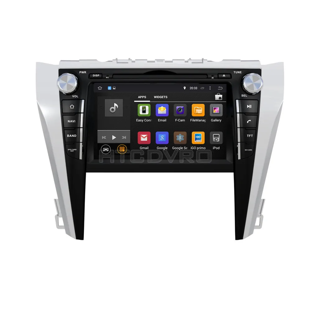 YMODVHT 8 дюймов 4G Восьмиядерный Android 9 0 7 1 автомобильный dvd плеер для Toyota Camry 2015 GPS авто