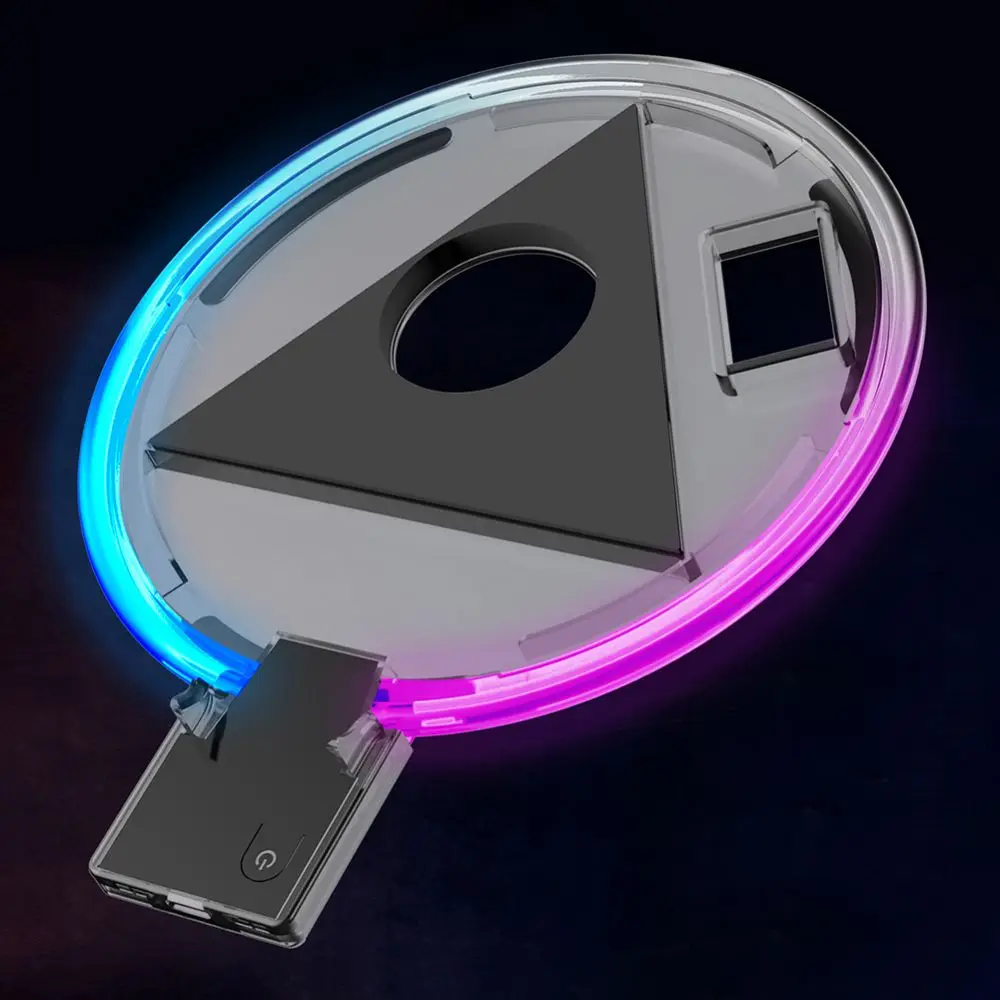 

RGB Luminous Base Tray Bracket For Sony PS5 Cool Gradient Charging Dock Station Holder for PS5 Host LED Game Console Accessories