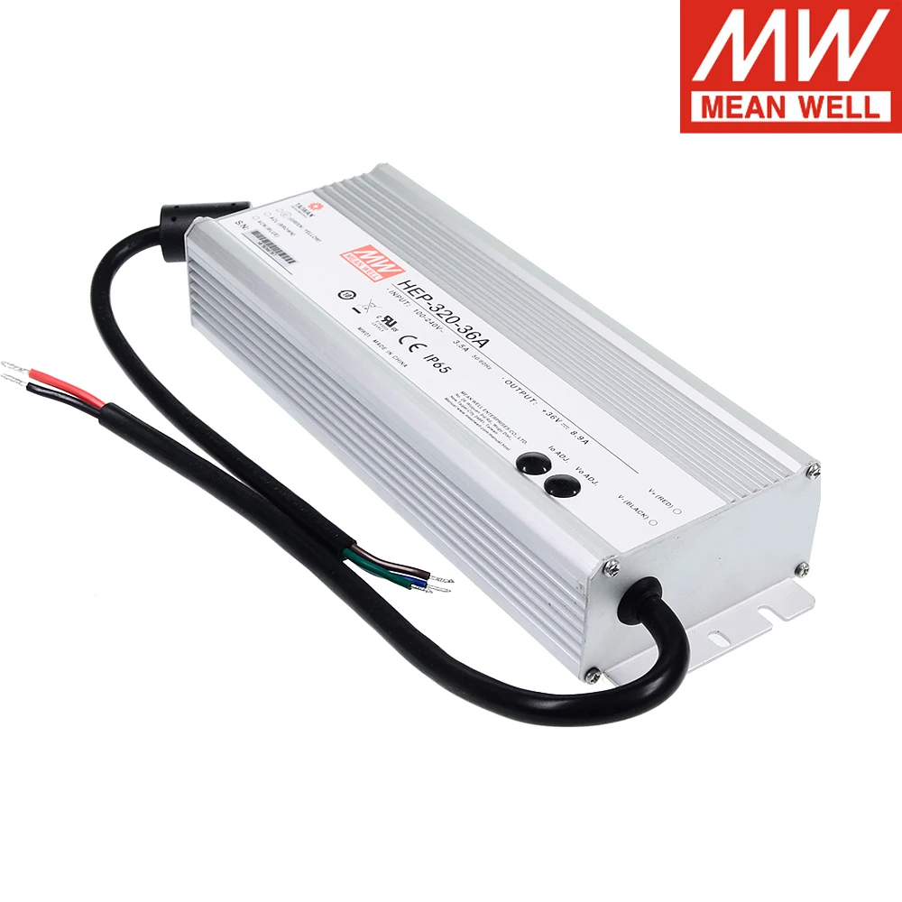 Источник питания с одним выходом Mean Well 6/320 12 В 15 24 48 54 в 320 Вт функцией PFC для суровых