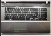 new laptop keyboard with touchpad palmrest for samsung series 5 samsung np550p7c 550p7c