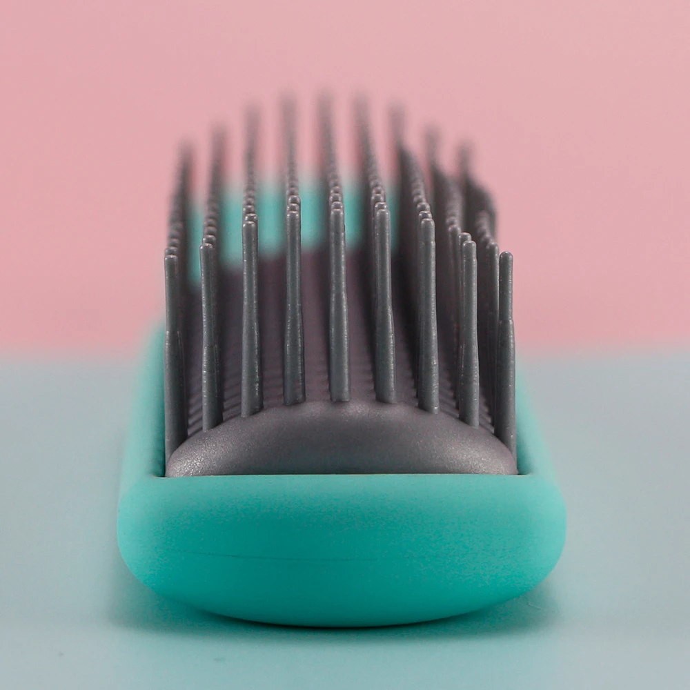 Массажная расческа для кожи головы Расческа с девятью рядами распутывания волос