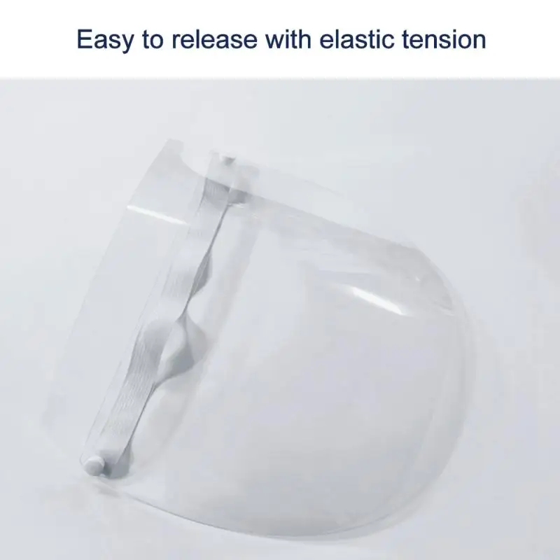 Прозрачная маска для лица путешествий на открытом воздухе защита все лицо от