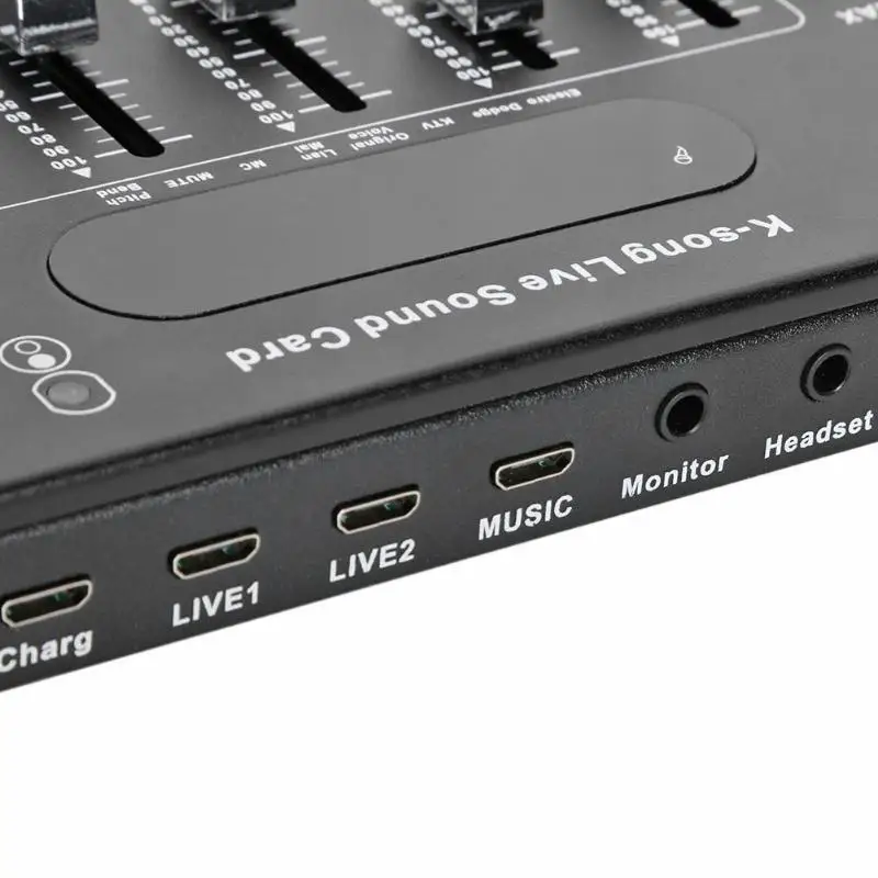 Внешняя звуковая карта USB внешняя звуковая карта Студия Аудио Микрофон веб-Каст Развлечения для Android IOS Телефон и ПК