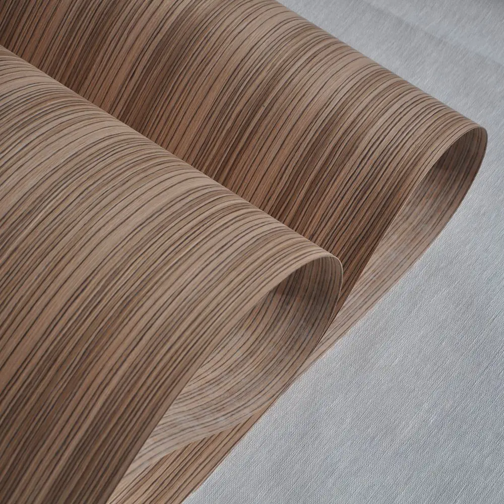 New Design Zebraho Engineered Wood Veneers size 250x58 cm Home Decoration Interior Living Room Office Meeting | Дом и сад