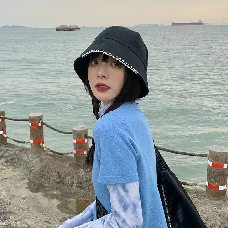 Женская Ранняя весна тренд уникальный Ins черный Супермодная летняя