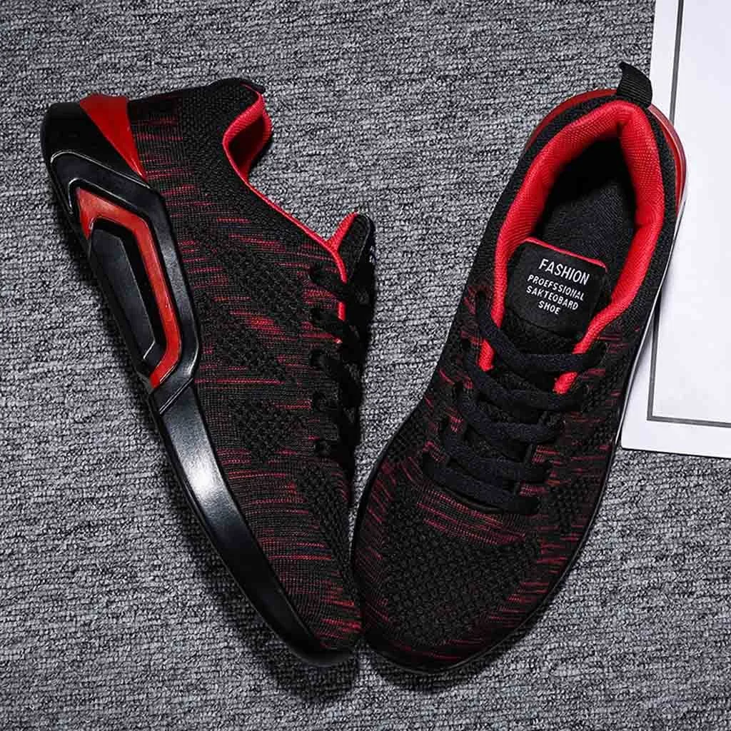 SAGACE пара обуви Мужская Уличная легкая дышащая безопасная плетеная повседневная