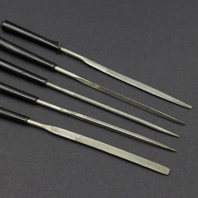 

10PCS Manual Files Needle Files Hand Tool Set Wood Carving Tool Metal Polishing Instruments For Metal Glass Stone Jewelry T12