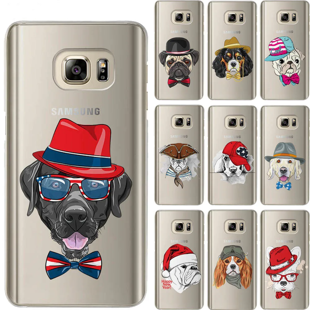 С изображением забавных милых кошек и собак мобильный в виде животного