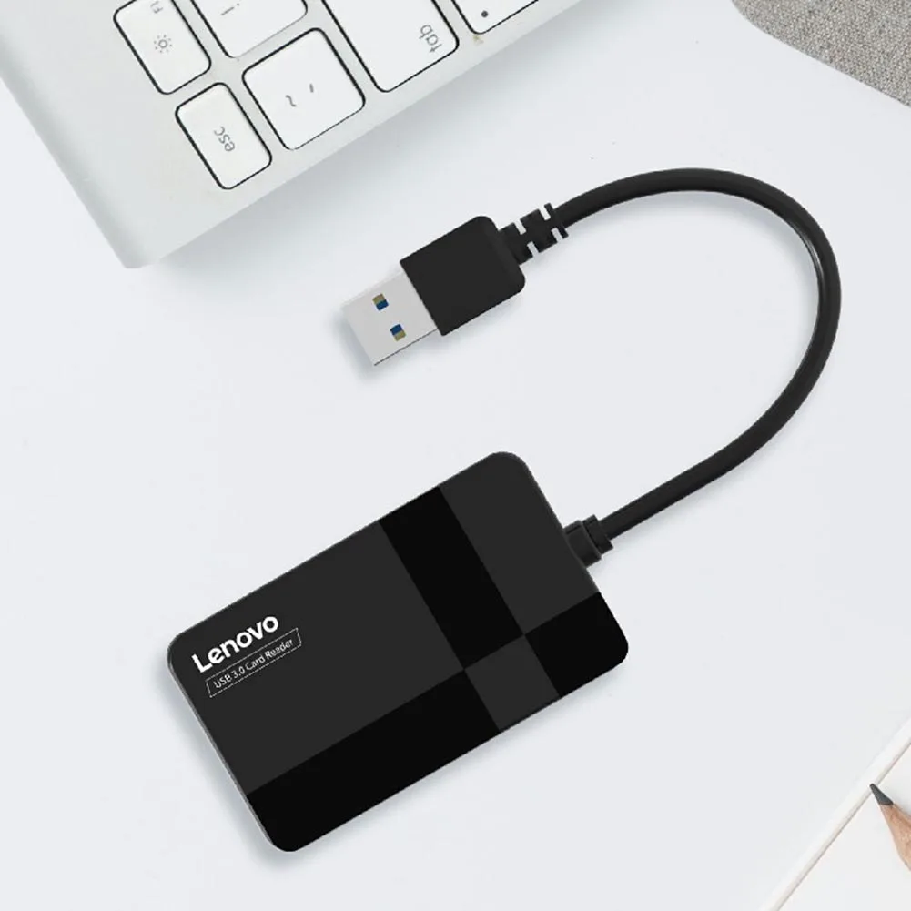Кардридер Lenovo D302 USB 3 0 4 в 1 5 Гбит/с | Компьютеры и офис