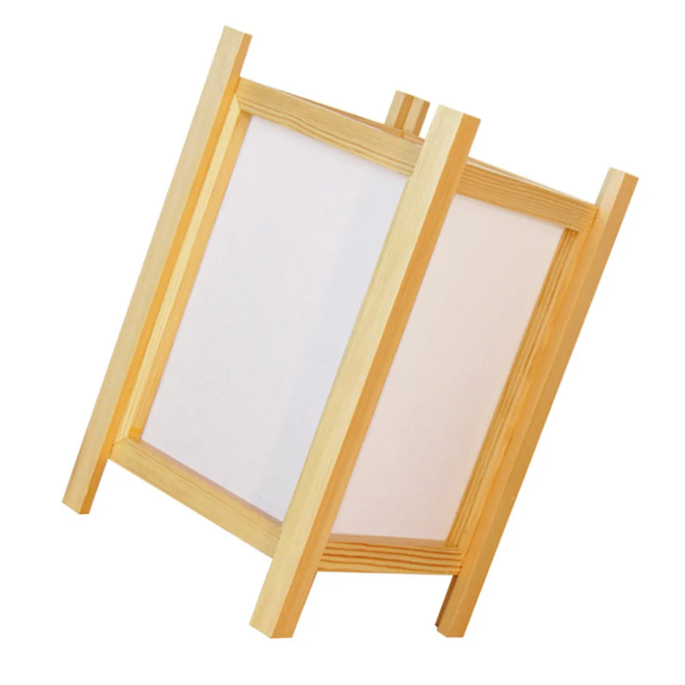 

1pc Japanese Style Desktop Lamp Indoor Night Lamp Wooden Night Lamp Ornament