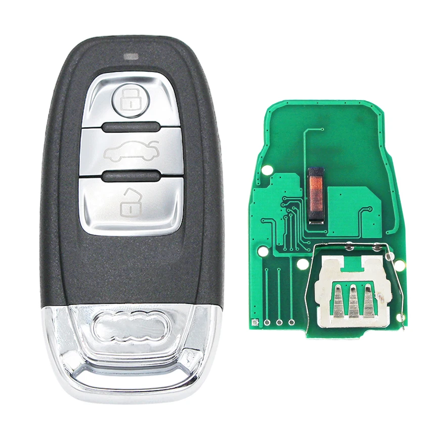 5 шт./лот умный пульт дистанционного управления с тремя кнопками 315/433/868 МГц 8T0 959 754C