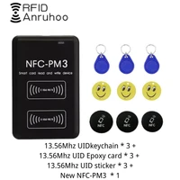 new nfc pm3 rfid full encryption decoding reader smart chip card duplicator 13 56mhz writer 1k key badge s50 tag copier