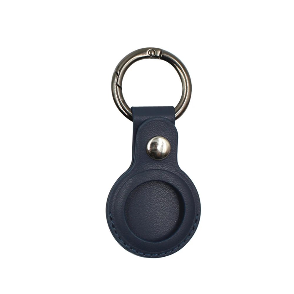 

Protective Cover PU Leather Case Location Tracker Protector for Air Tags Tracker