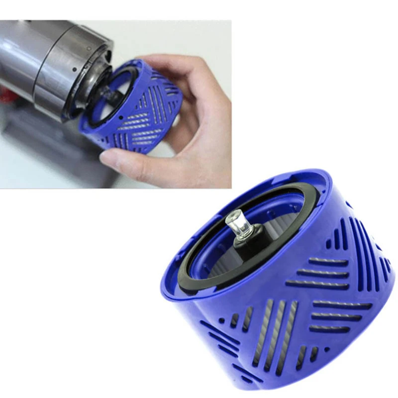 

1 шт. подходит для пылесоса Dyson V6 DC59, Hepa фильтр, пост-моторный фильтр в сборе сменные фильтры