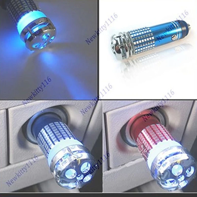 Автомобильный мини очиститель воздуха 12 В ионизирующий кислородный фильтр для