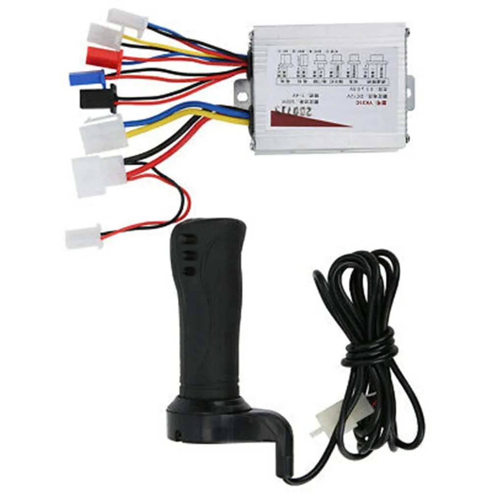 

12V 500W Motor Brushed Controller & Throttle Grip For Electric Scooter E-Bike DC Brushed Motor Electric Bike Tricycles Accessor