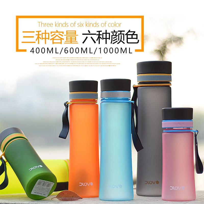 Прозрачная пластиковая Спортивная портативная бутылка для воды детские