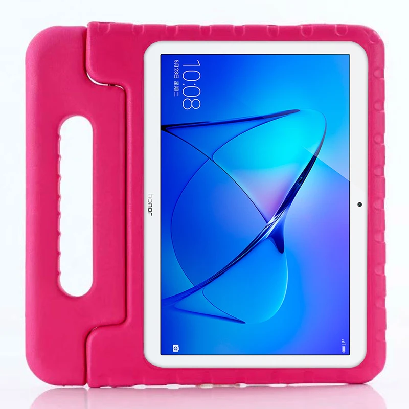 

Blue Huawei MediaPad T3 10 9.6 AGS-L03 AGS-W09 AGS-L09 9.6" Cover Case Children tablet hand-held Shock Proof EVA Silicon Cover