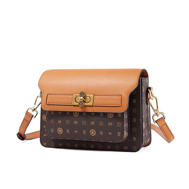 

nes fashion Retro Printing Crossbody Bag for Women Luxury Handbags Women Bag Genuine Leather Purse and Handbag Channels Handbags