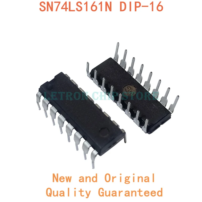 

10 шт. SN74LS161N DIP16 HD74LS161P DIP-16 74LS161N SN74LS161 74LS161 оригинальная и Новая интегральная схема
