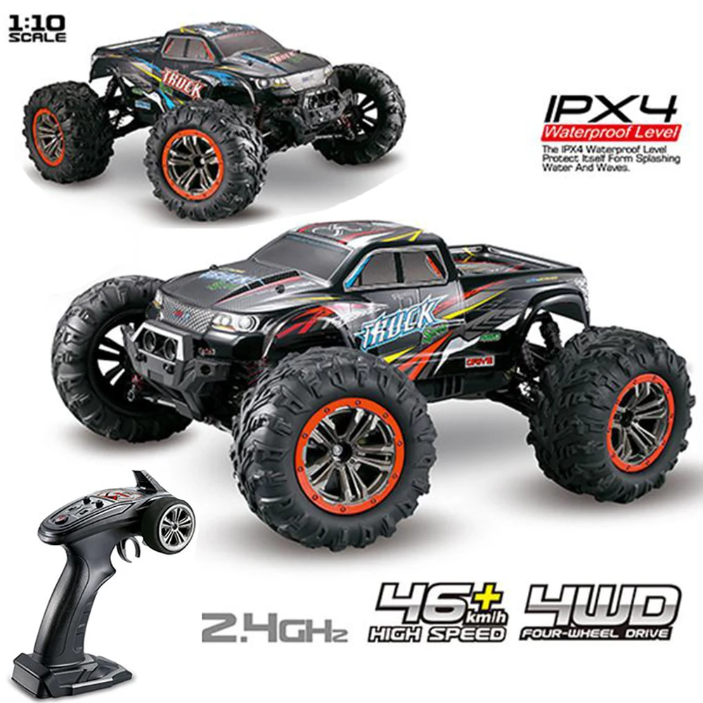 

XINLEHONG TOYS RC Car 9125 2.4G 46km/h 1/10 Racing Car Supersonic Truck Off-Road Vehicle Electronic Adults RC Car Christmas Gift