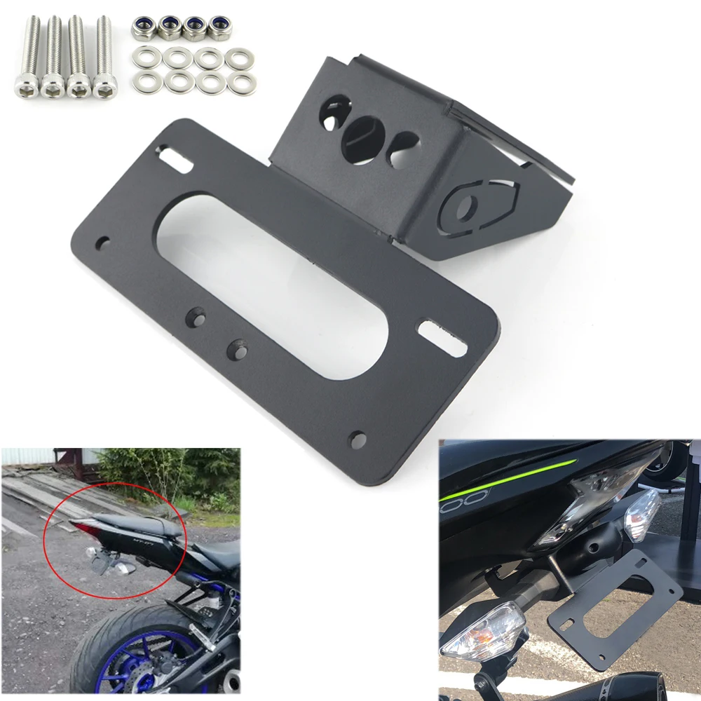 

Fit For KAWASAKI Ninja 400 2018-2020 Rear Tail Tidy Fender Eliminator License Plate Frame Holder Bracket Motorcycle USA Stock