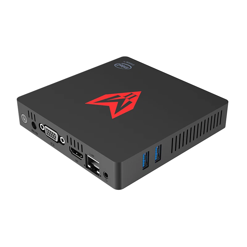 MII-V Мини ПК Windows10 Ubuntu 4GBDDR4 EMMC 64GB 2 4G/5G wifi Bluetooth 4 0 Intel Apollo Lake J3355 HDMI 1.4b LAN 1000M | Компьютеры
