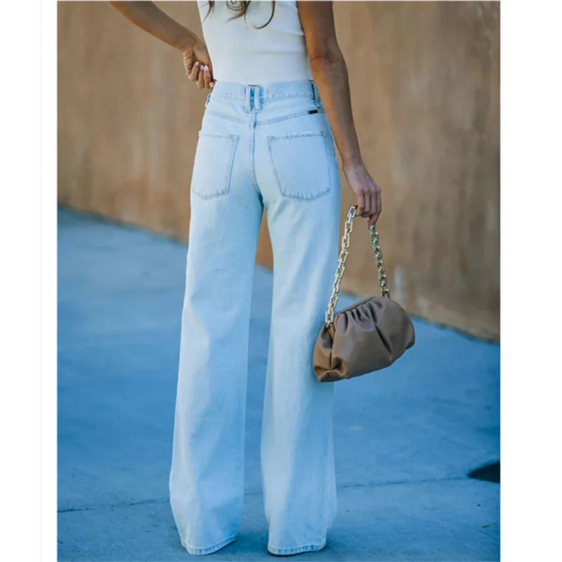 

Plus Size 2021 Jeans Women Distressed Vintage Jeans for Women High Waisted Jeans