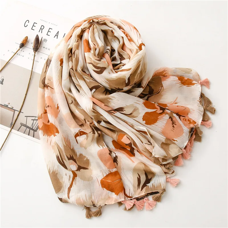 

Women 2021 Fashion Warm Women Scarves Winter Cashmere Scarf Black