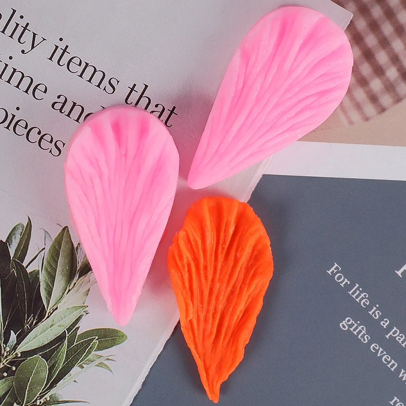 

Clamping Leaf Cooking Tools Wedding Decor Baking Silicone Mould DIY Cake Molds