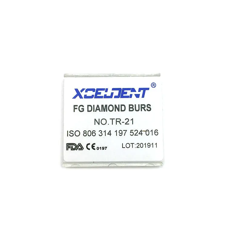 10 шт. Стоматологические алмазные FG высокоскоростные боры для полировки