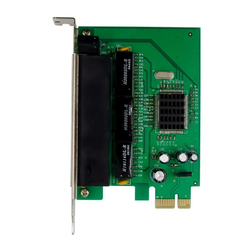 Компьютерная шина PCI-E X1 IC плюс IP175C 5-Порты и разъёмы 10/100 Ethernet Встроенный