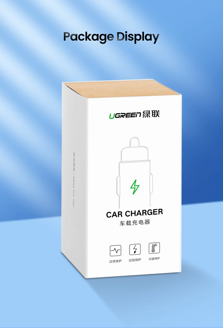 Ugreen 5V 3.6A металлическое двойное USB Автомобильное зарядное устройство для iPhone X 8 7 XS Xiaomi mi9 Samsung S8 S9 быстрое универсальное автомобильное зарядное устройство для мобильного телефона
