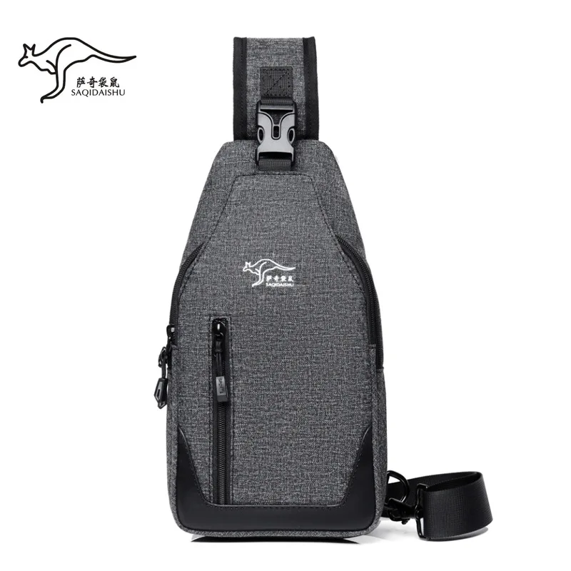

2020 New Arrival Men's Chest Bag Casual Shoulder Bag Cross body Bag Water-proof Male Travel Bag iPad Messenger Bag