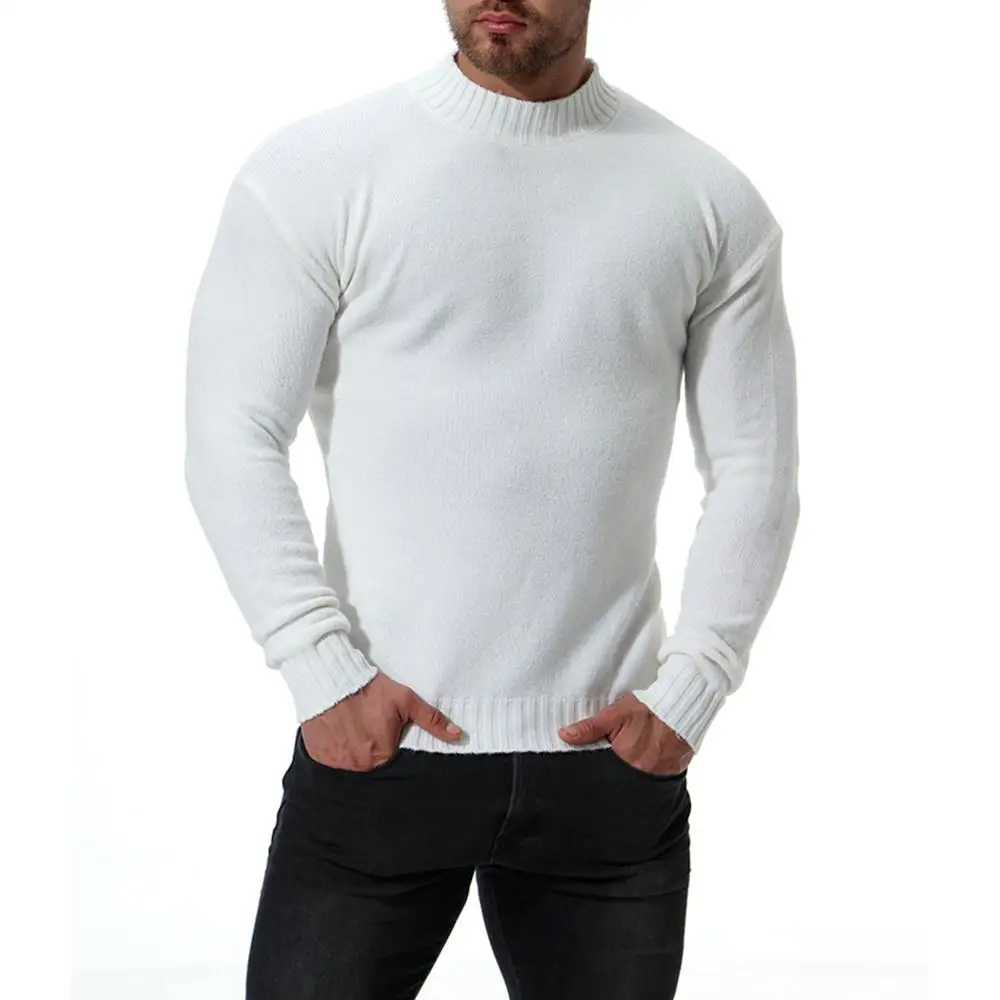 

2020 New Autumn Winter Cotton Sweater Men Pullover Casual Jumper For Male