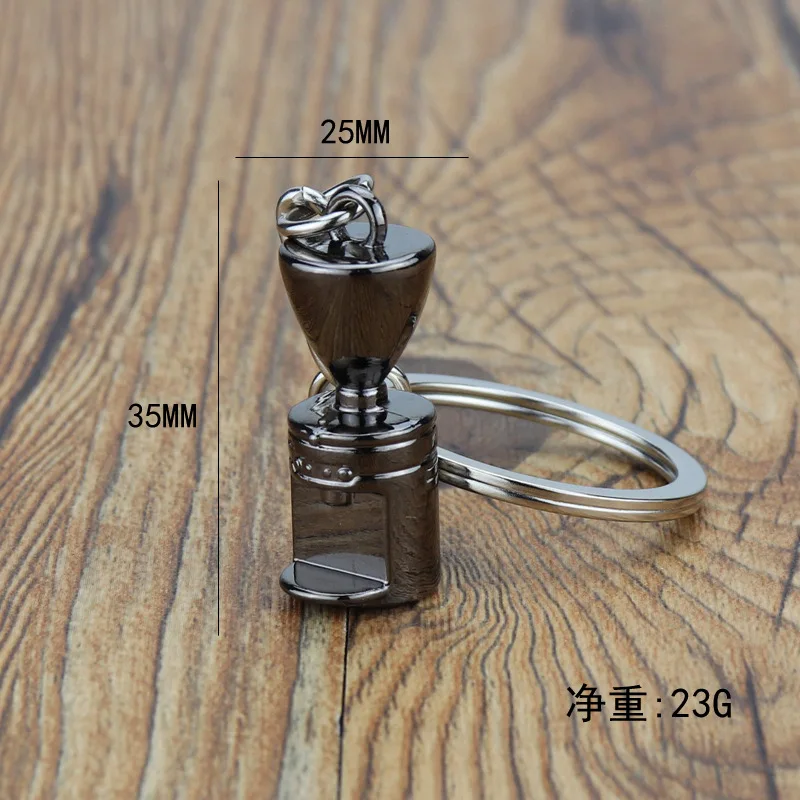 K2394 T02 Кофе брелок кофе инструмент брелок персонализированный брелок бариста кофе K2394 - Цвет: K2394 T02