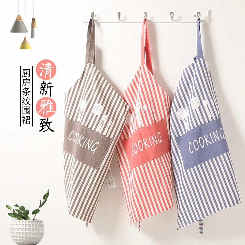 

Фартук для домашней кухни в скандинавском стиле, водонепроницаемый и маслостойкий, устойчивый к загрязнениям фартук, набор рукавов для гот...