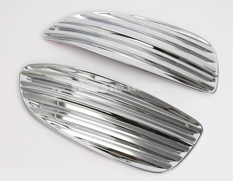 АБС пластик хром передний бампер решетка туман светильник накладка 2 шт. для Benz V