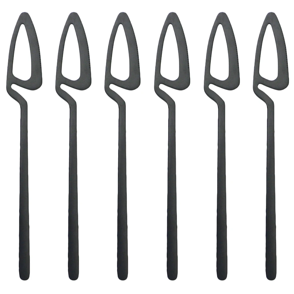 Набор столовых приборов из нержавеющей стали 6 цветов|Столовые сервизы| |