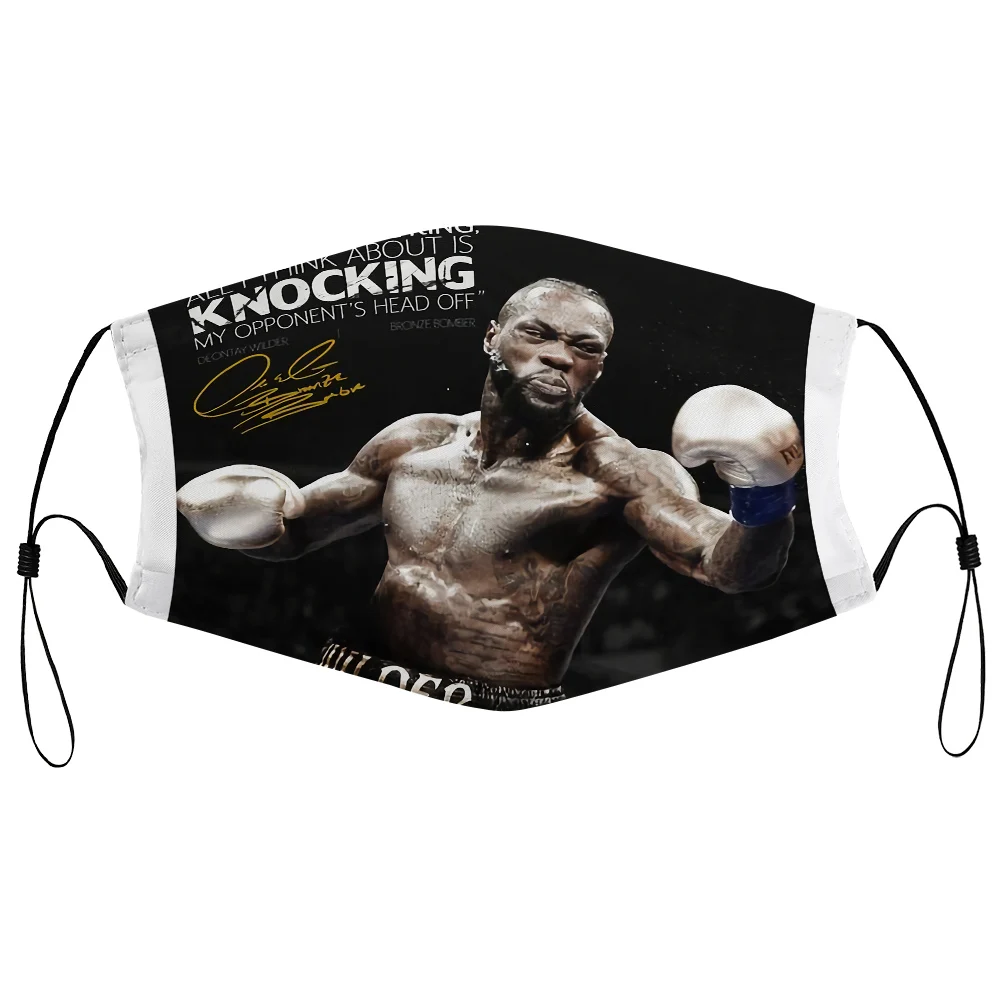 Пылезащитная маска с фильтром популярный deonstay wilder Бронзовый бомбардировщик Boxng
