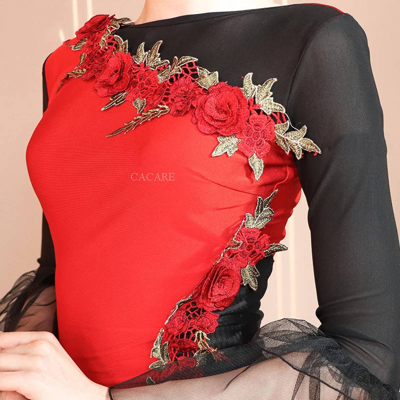 Платье для бальных танцев платье соревнований стандартный костюм танго-вальса