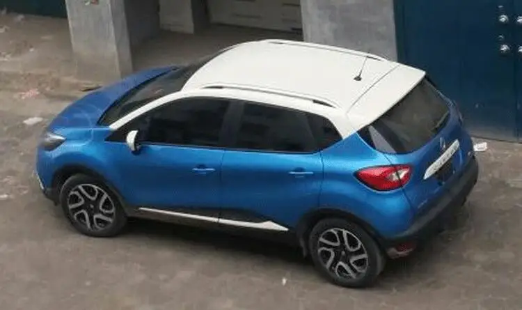 Алюминиевый сплав автомобильный багажник на крыше автомобиля несущая штанга серебро Подходит для Renault Captur