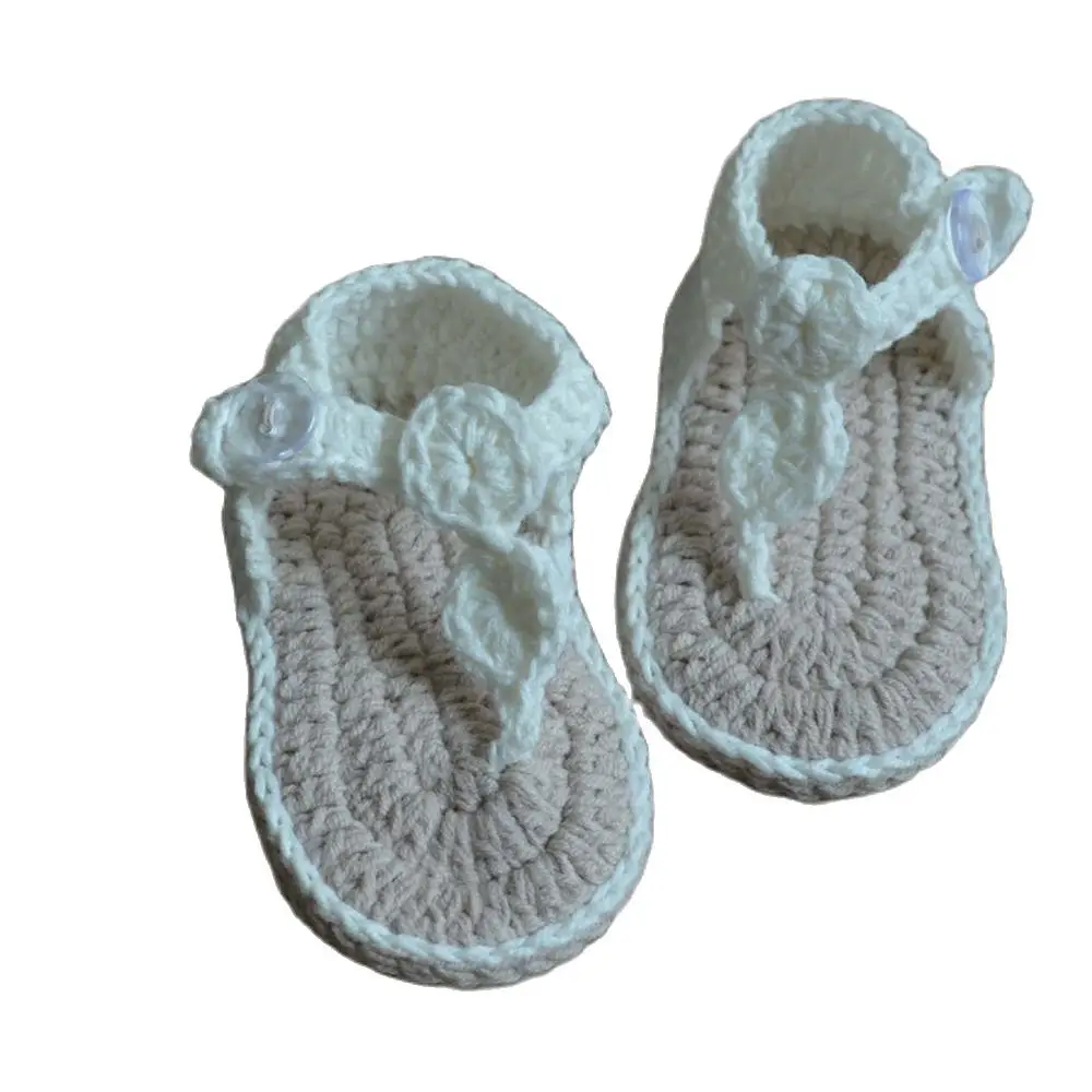 

QYFLYXUEBaby shoes, woolen shoes, hand-woven shoes, baby spring and summer shoes for newborns 0-6 months Princess