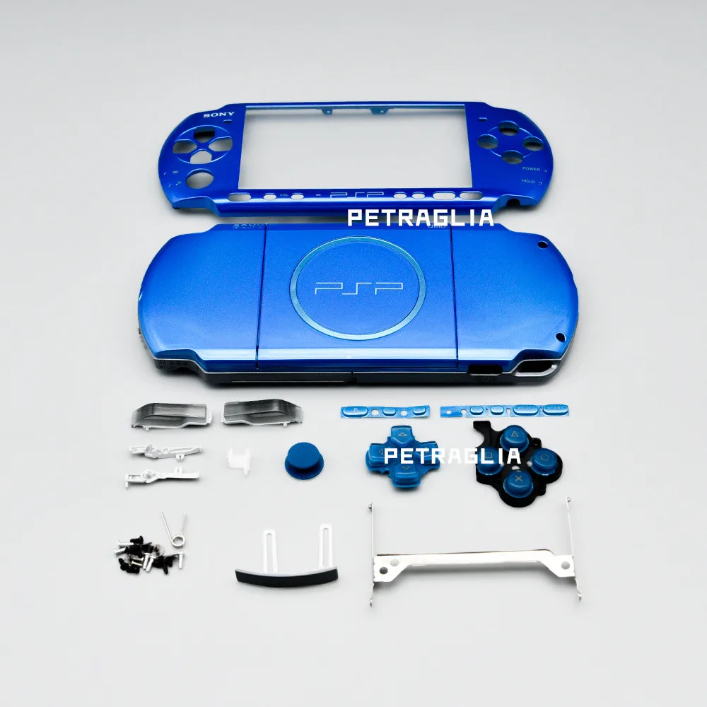 Абсолютно Новый чехол для PSP 3000 1:1 с кнопками 3001 3004 ремонт лицевой панели игровой