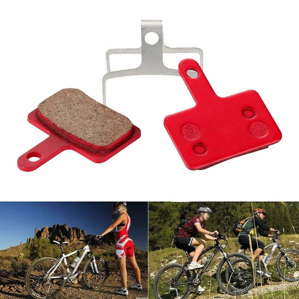 

25PCS Bicycle Brake Pads Resin Semi-Metal MTB Road Bike Disc Brake Pads For M355 M395 M446 Mountain Bike Accessories Parts