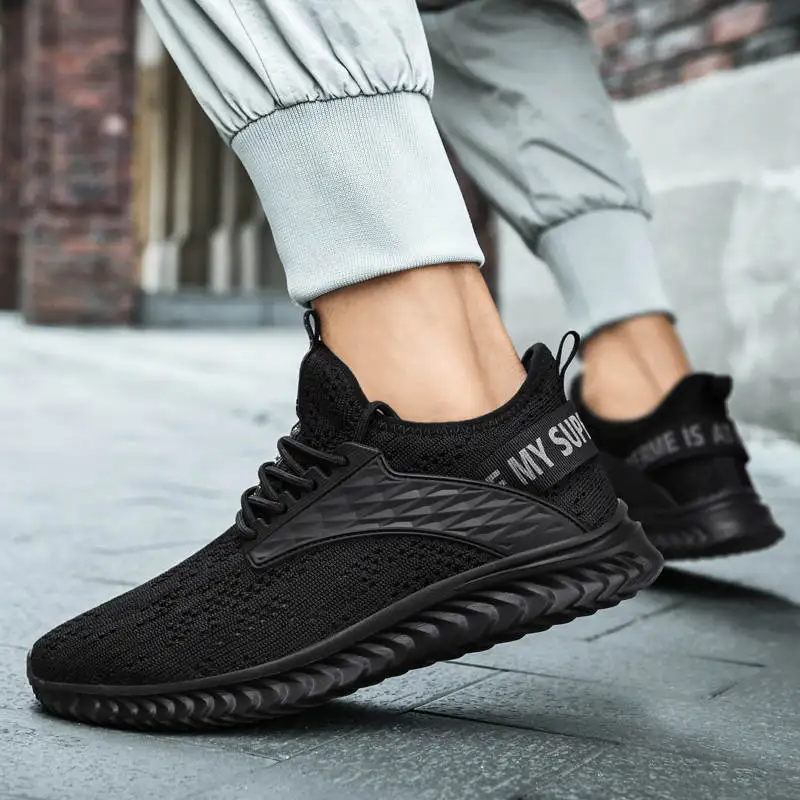 

Кроссовки Shoos 846D мужские спортивные, легкие сникерсы на танкетке, с большой подошвой