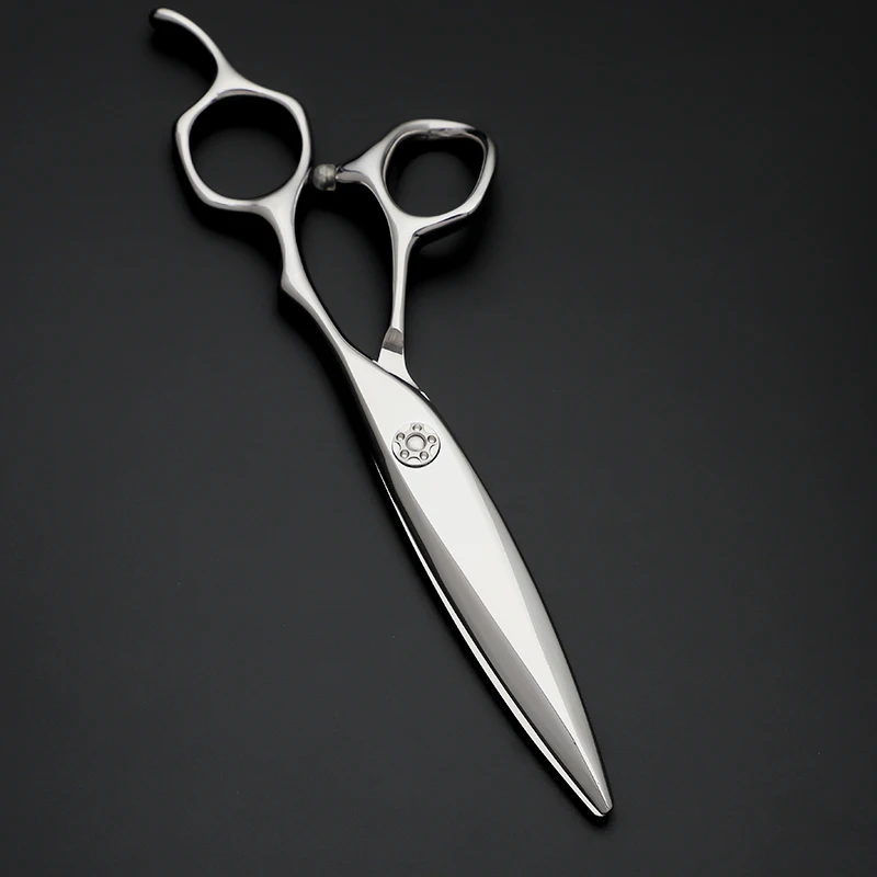 

Japan 440C Steel 6 Inch Long Haircuts Flat Scissors Layered Hairdressing Barber Shears ножницы парикмахерские